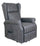 Fauteuil élévateur électrique 1 moteur de massage inclinable en tissu Econabuk gris