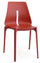 Chaise Lagos en Polypropylène Rouge Érable