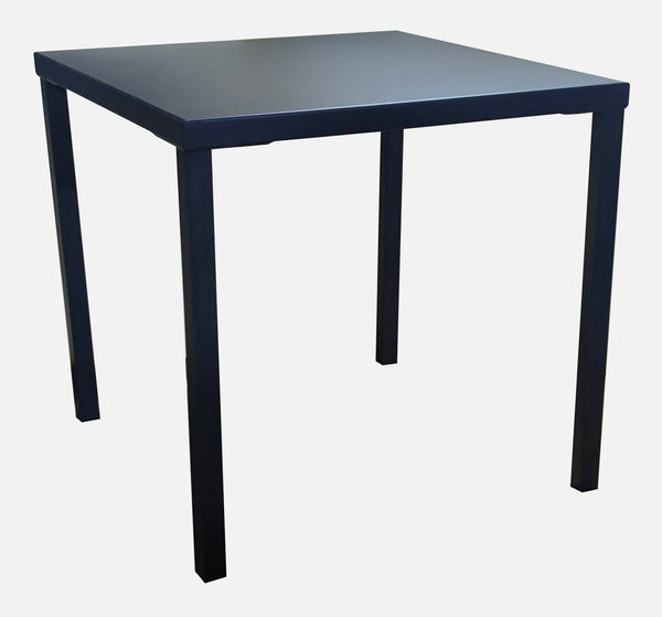 acquista Table de jardin 80x80xH75 cm en métal Modas noir