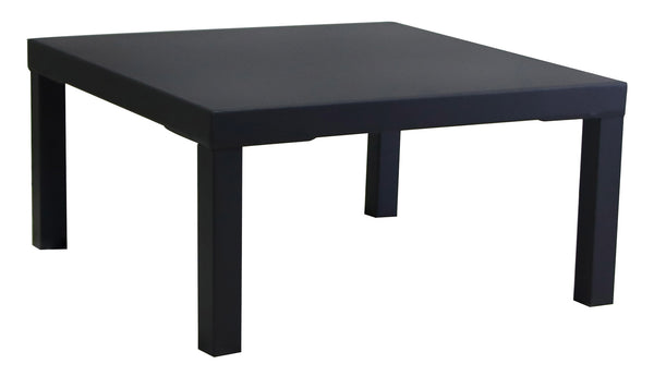 Table basse de jardin 80x60xH30 cm en métal Modas gris acquista