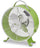 Ventilateur sur Pied Ø20 cm 4 Pales Métal Design Vert Vintage