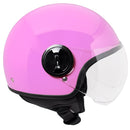 Casco Demi-Jet per Scooter Visiera Sagomata SKA-P 1 WH Wolli Glicine Varie Misure-1