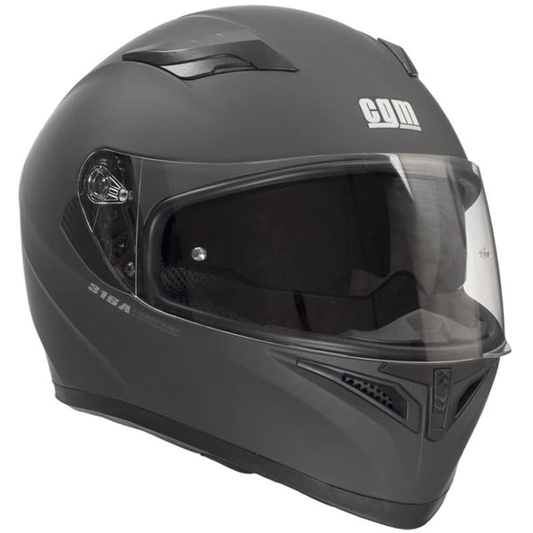 online Casque Intégral pour Scooter CGM Tampere Mono 316A Titane Mat Visière Longue Différentes Tailles