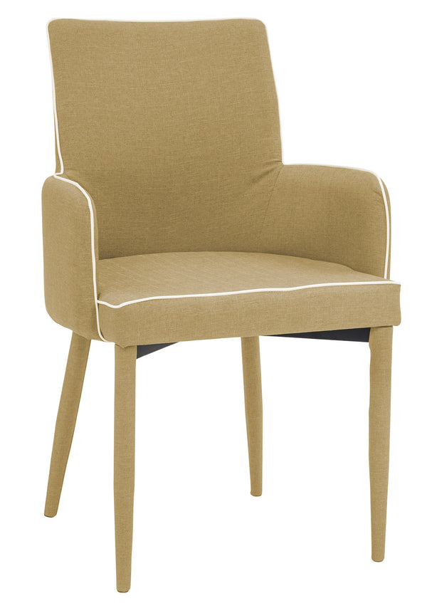 prezzo Fauteuil rembourré 56,5x53x87 cm en tissu Barley Plana