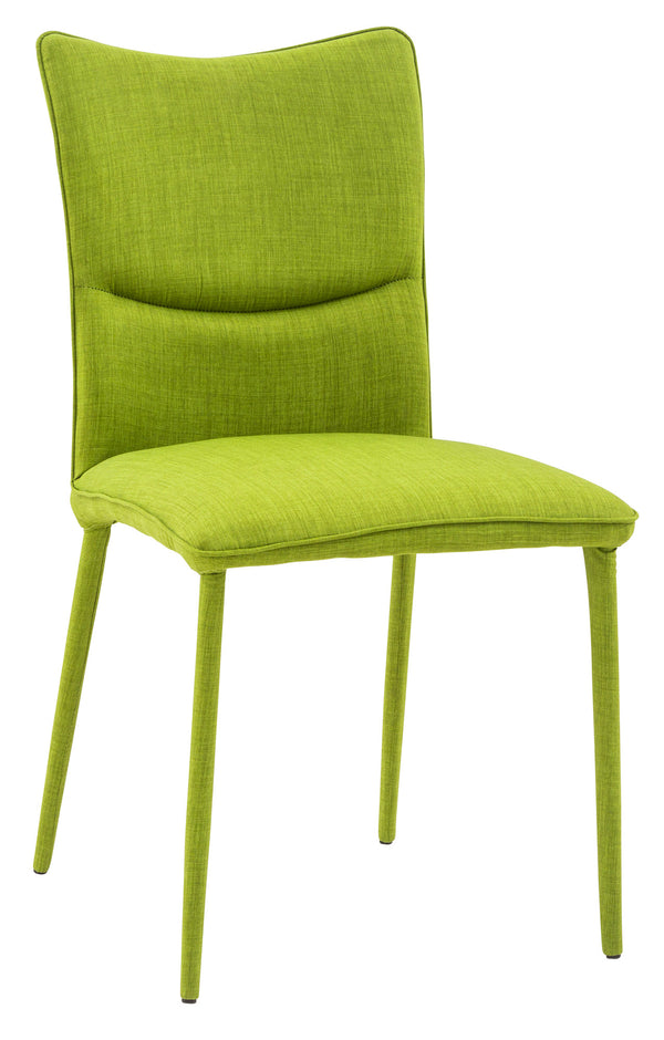 prezzo Chaise rembourrée 44x59x96 cm en tissu First Green