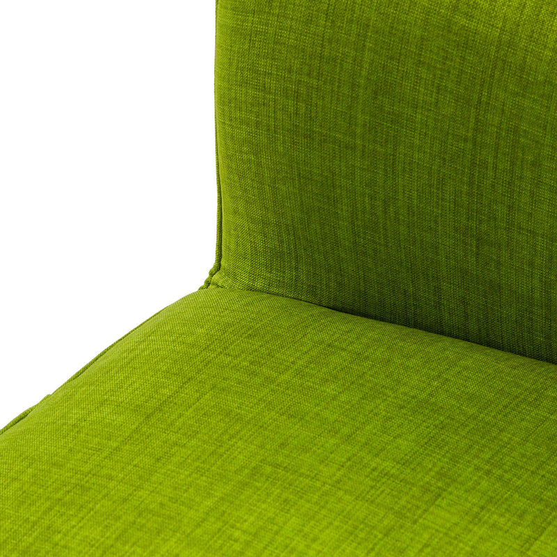 Sedia Imbottita 44x59x96 cm in Tessuto First Verde-3