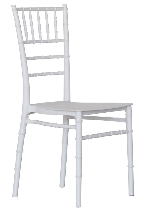 Chaise de cérémonie en polypropylène blanc 40,5x51x90 cm prezzo