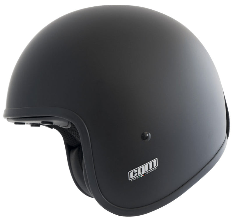 Casco Jet per Scooter CGM Evoke 170A Nero Opaco Varie Misure-3