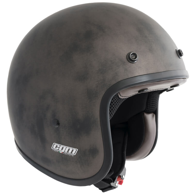 Casco Jet per Scooter CGM Challenge 170W Marrone Opaco Varie Misure-1