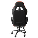 Sedia da Gaming Ergonomica 64x53x122-133 cm con Supporto Lombare e Poggiatesta in Similpelle Rossa-5