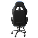 Sedia da Gaming Ergonomica 64x53x122-133 cm con Supporto Lombare e Poggiatesta in Similpelle Blu-5