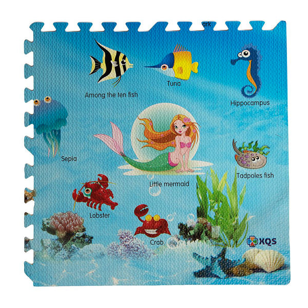 Tapis Puzzle pour Enfants 4 Pièces 60x60 cm Océan online