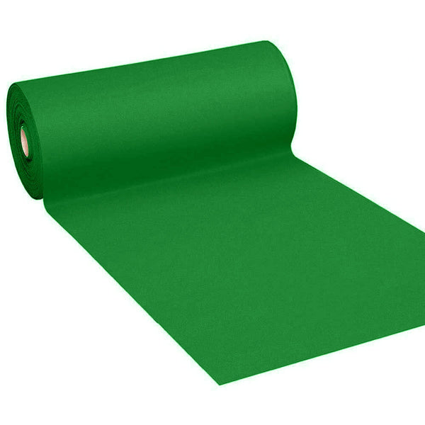 sconto Tapis de passage extérieur/intérieur 2x25m en polypropylène vert effet pelouse