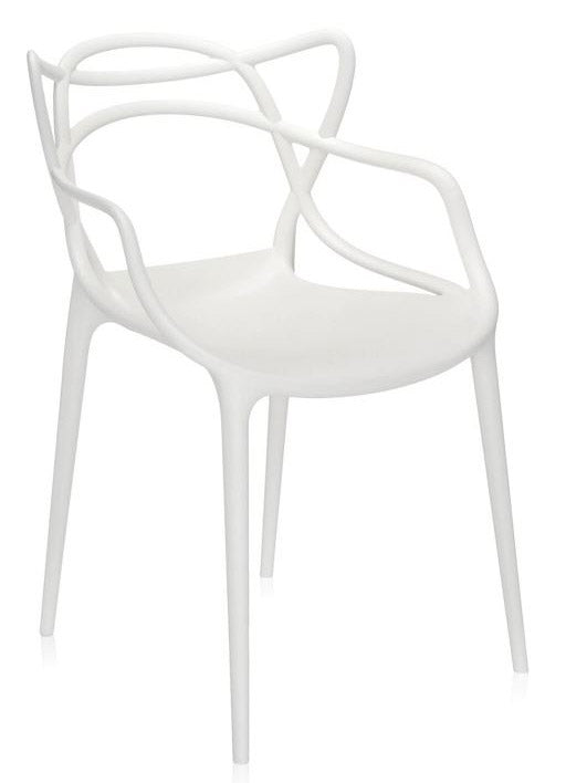 Chaise de jardin 54x53x81 cm en polypropylène Sfera blanc sconto