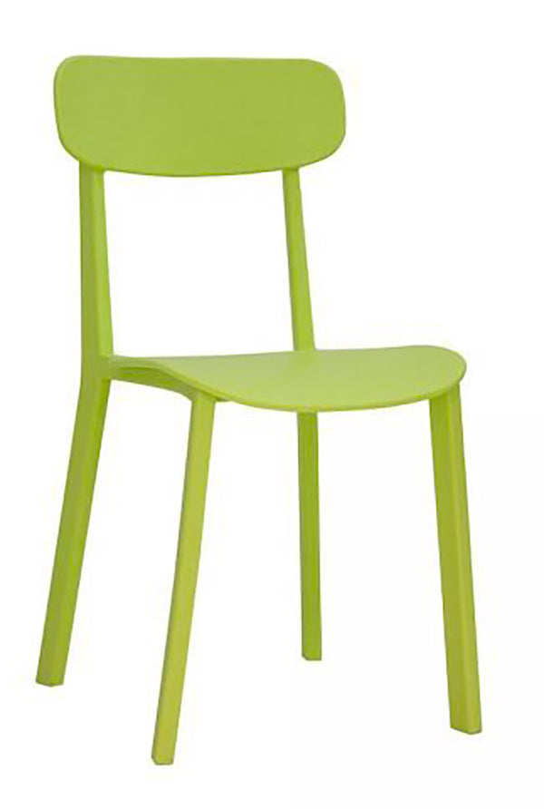 prezzo Chaise de jardin 46x51xH82 cm en polypropylène vert New Chapeau