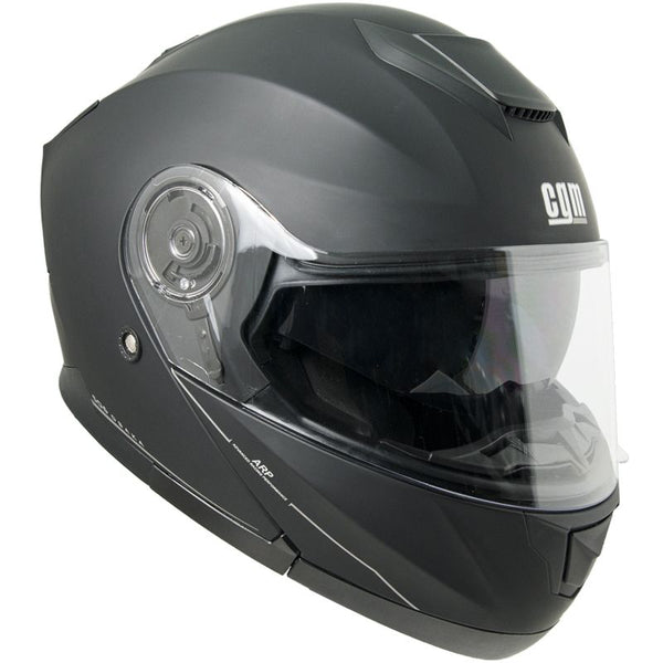 sconto Casque Intégral pour Scooter CGM Osaka Long Visor 506A Noir Mat Différentes Tailles