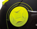 Casco Jet per Scooter Visiera Lunga CGM Dixon 129S Giallo Fluo Opaco Varie Misure-5