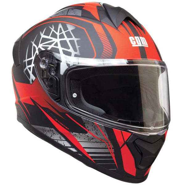 acquista Casque Intégral pour Scooter Visière Longue CGM Montegi 301S Rouge Mat Différentes Tailles