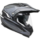 Casco Integrale per Moto Cross con Frontino CGM Forward 606G Titanium Opaco Varie Misure-1