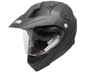 Casco Integrale per Moto Cross con Frontino CGM Forefront 606A Nero Opaco Varie Misure-4