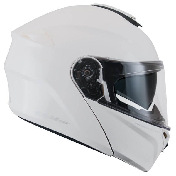 prezzo Casque Intégral pour Scooter CGM Berlin Visière Longue 508A Blanc Différentes Tailles