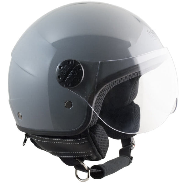 Casque Jet pour Scooter CGM Florida 109A Visière Forme Grise Différentes Tailles sconto