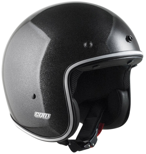 Casque Jet pour Scooter CGM Diamond 170Y Noir Pailleté Différentes Tailles sconto