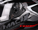 Casco Integrale per Scooter Visiera Lunga CGM Tampere Mach 2 316G Nero Varie Misure-3