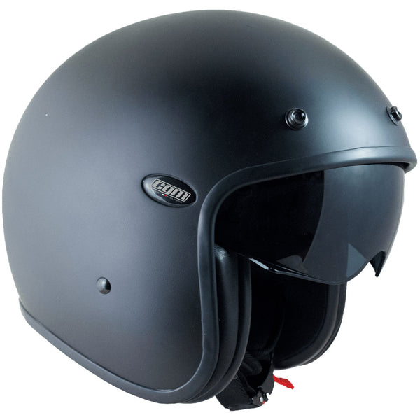 acquista Casque Jet pour Scooter CGM Porto Mono 177A Noir Mat Différentes Tailles