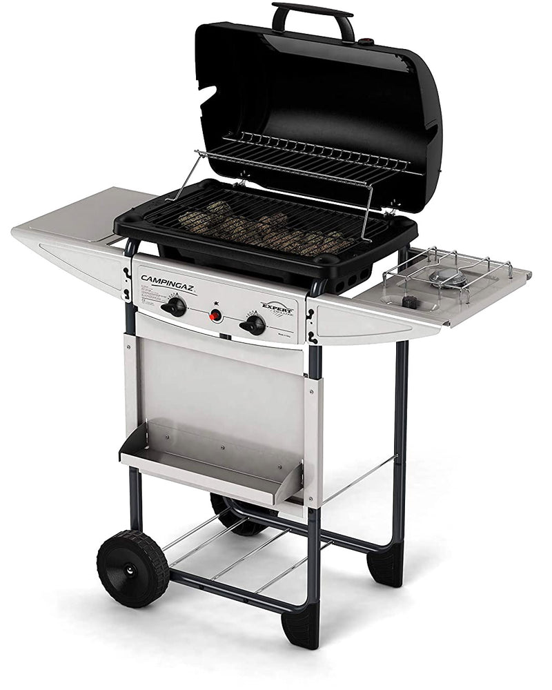 Barbecue a Gas GPL Pietra Lavica 2 Fuochi Campingaz Expert Deluxe-2