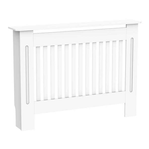 Cache-radiateur en Bois MDF Blanc 112x19x81 cm acquista