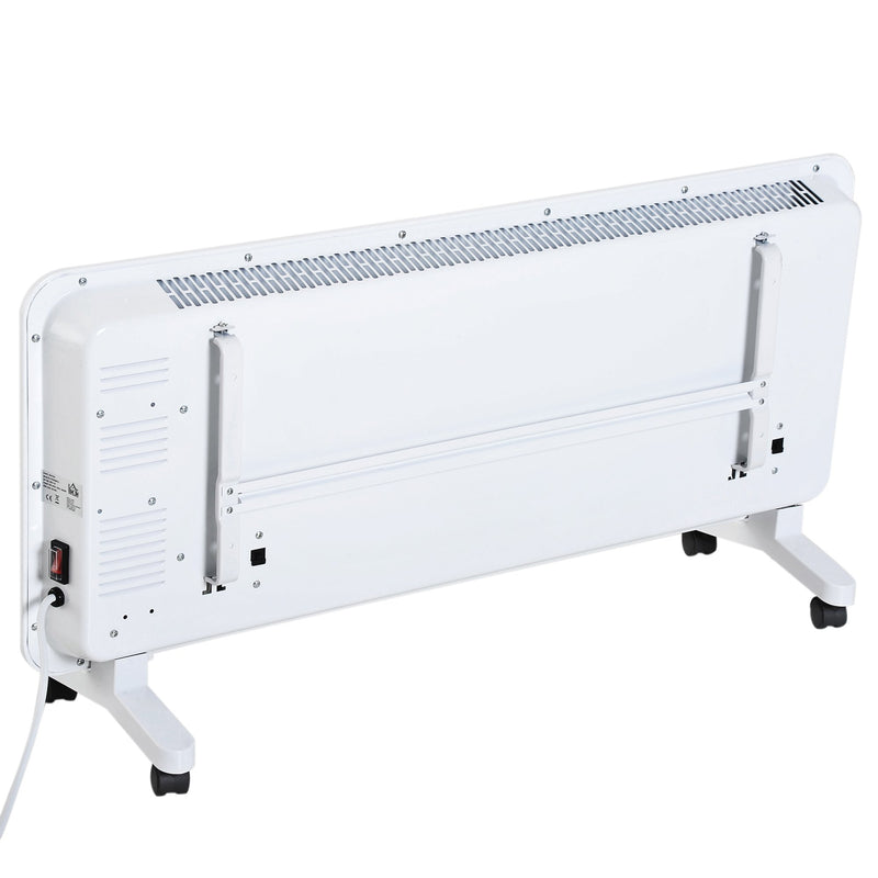 Termoconvettore Elettrico da Parete o Free Standing 2000W Bianco -4