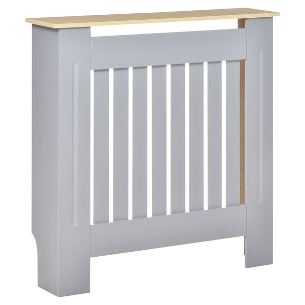 Cache radiateur 78x19x83 cm en MDF et Aggloméré Gris prezzo