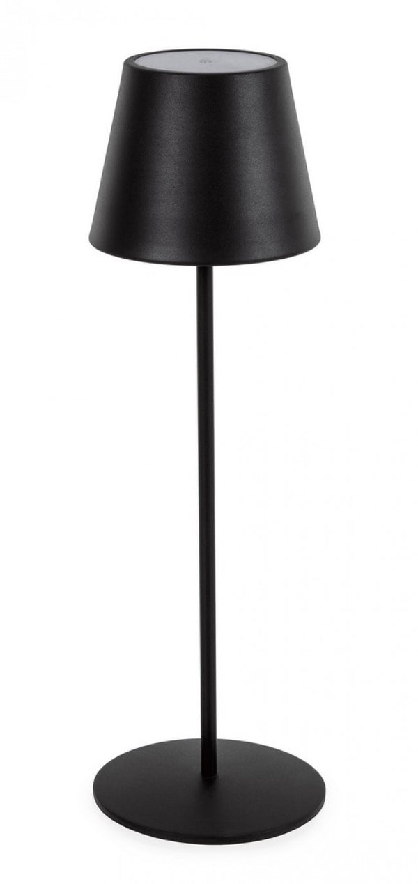 Lampe de table Ø12x38 cm en acier noir acquista