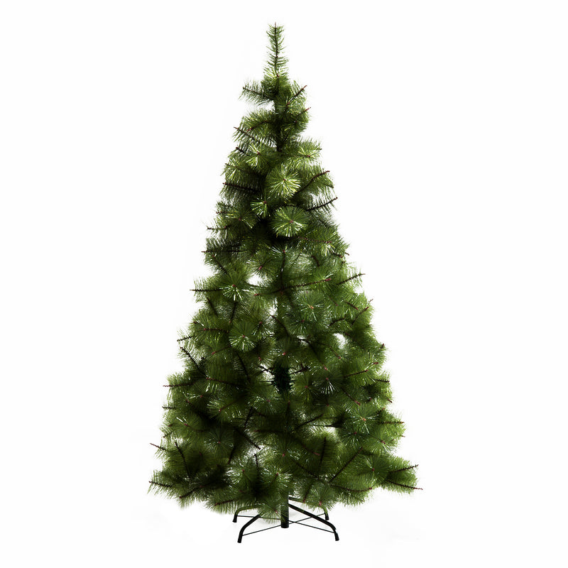 Albero di Natale Artificiale 180 cm 383 Rami e Supporto in Ferro -1