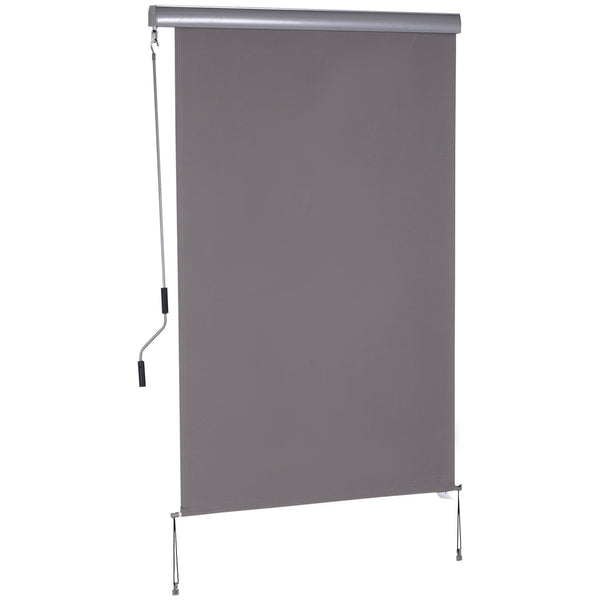 prezzo Auvent enroulable au plafond 120x200 cm avec manivelle grise