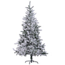 Albero di Natale Artificiale Innevato 180 cm 472 Punte  Verde-1