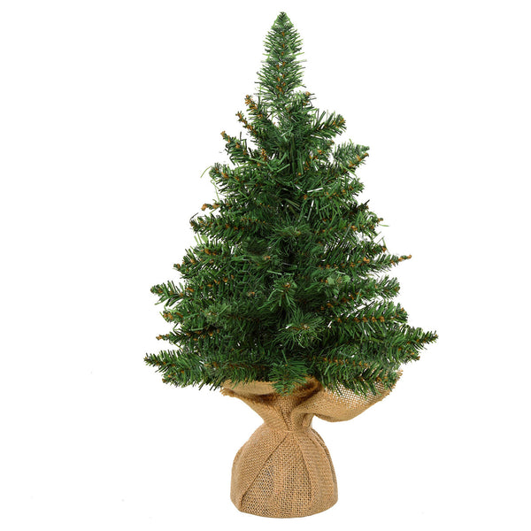 Mini Sapin de Noël Artificiel 45 cm 50 Branches de Pin Vert prezzo