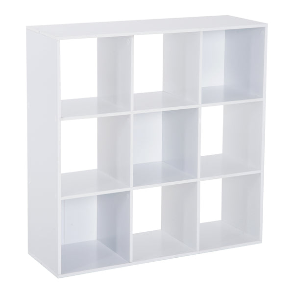 acquista Bibliothèque Moderne 6 Sections en MDF 91x29,5x91 cm Blanc