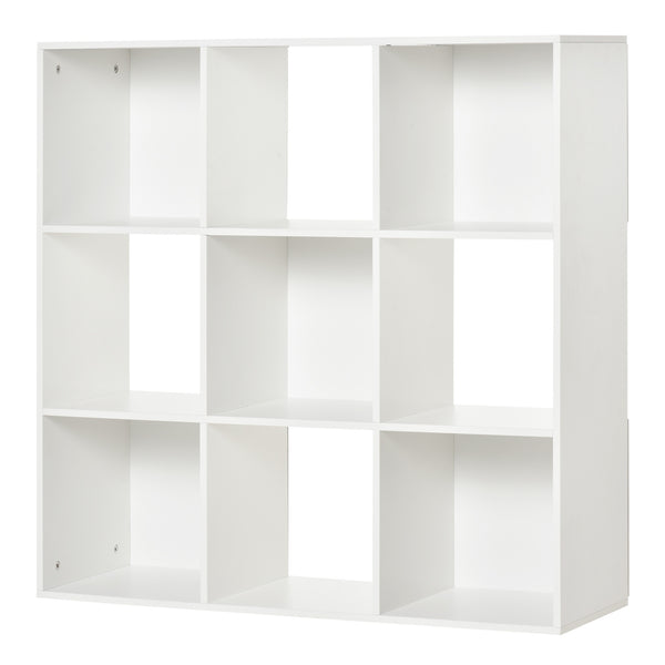 acquista Bibliothèque 3 Etagères 91,5x29,5x91,5 en Bois Blanc