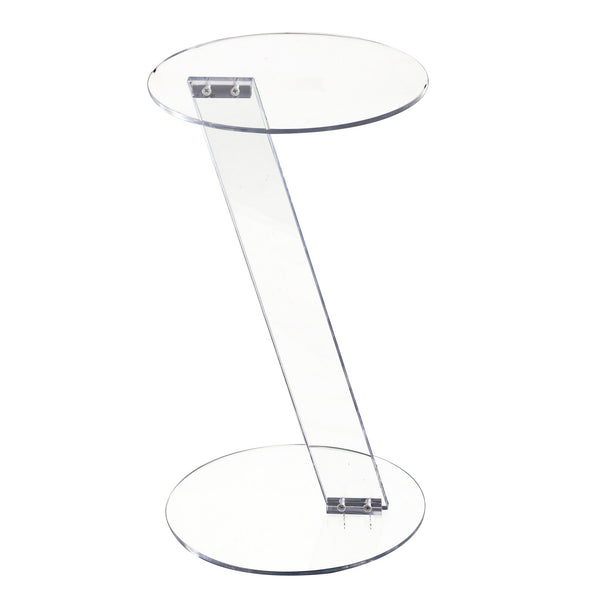 Table Basse Moderne en Acrylique Transparent Ø30x53 cm sconto