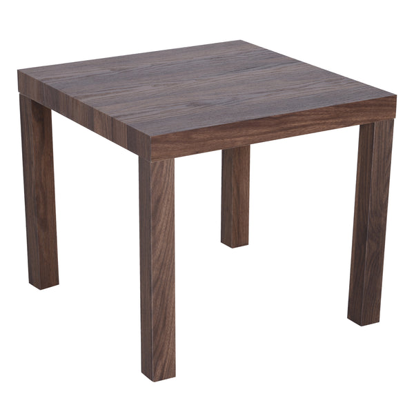 prezzo Table Basse Nid d'Abeille 51x51x44,5 cm Noyer