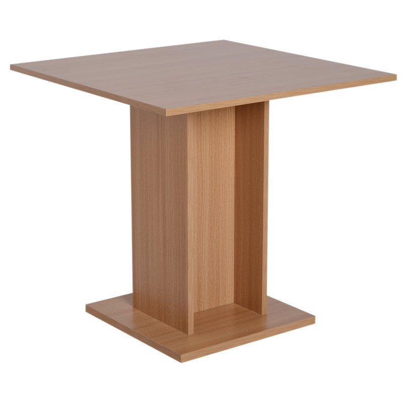 Tavolo da Pranzo Design Moderno in Legno 80x80x76.5 cm -1