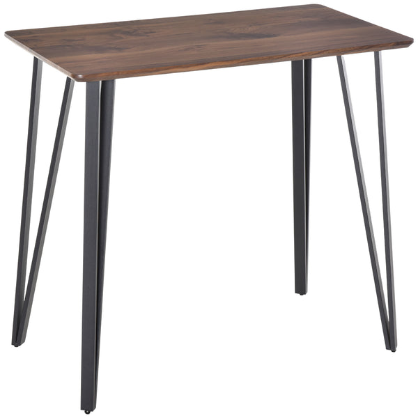 prezzo Table rectangulaire 110x60x102 cm en MDF et Métal Marron