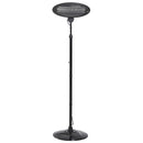 Lampada Riscaldante a Basso Consumo Radiatore per Esterni 2000W Nero 180-210 cm -4