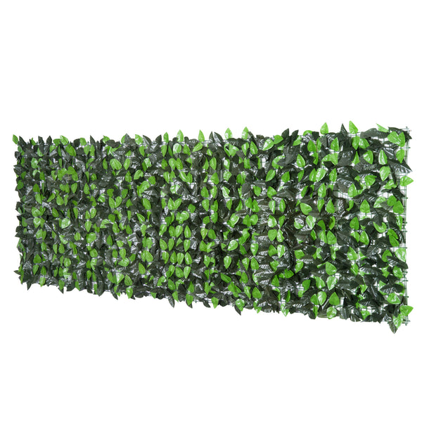 sconto Rouleau de Haie Evergreen Synthétique pour Extérieur Vert 300x100 cm