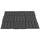 Lot de 9 carreaux emboîtables effet bois 30x30x2 cm Deck noir