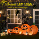 Zucche di Halloween Gonfiabili 240x80x120 cm con Luci a LED -5