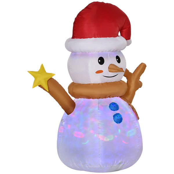 online Bonhomme de neige gonflable 97x50x120 cm avec lumières LED