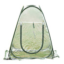 Mini Serra da Giardino Pieghevole 87x87x75 cm in PVC Trasparente-4